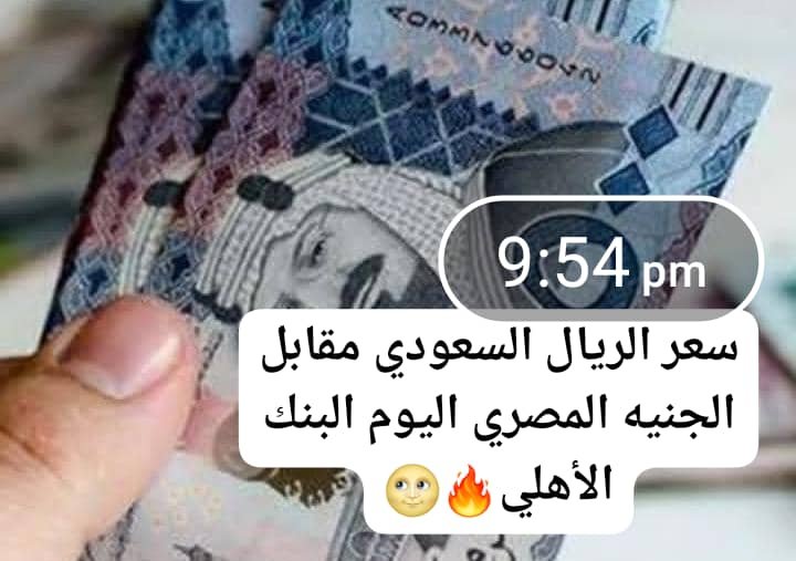 Read more about the article سعر الريال السعودي مقابل الجنيه المصري اليوم البنك الأهلي