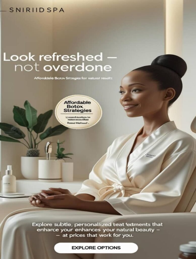 Read more about the article Affordable Botox Strategies for Natural Results: Look Fresh Without Breaking the Bank