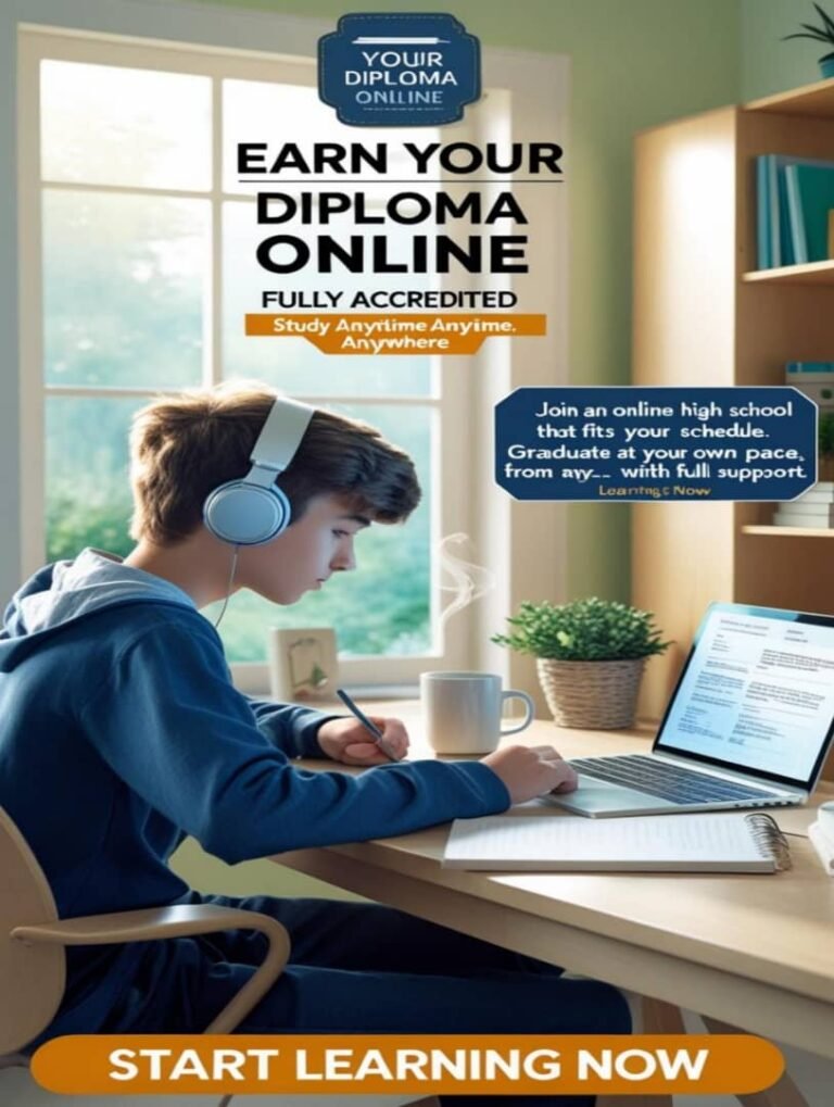 Read more about the article Online High School: Earn Your Diploma Online Now & Take Control of Your Future
