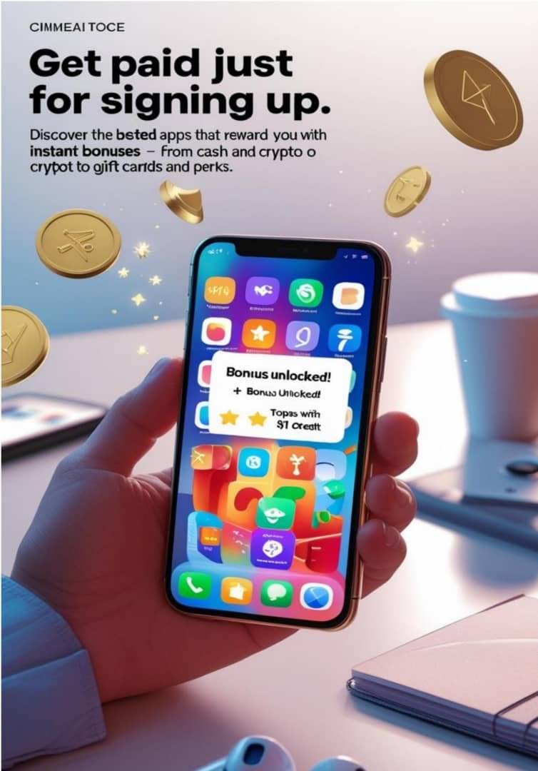Read more about the article Apps with Signup Bonuses: Try Your Luck Now and Claim Your Gift!