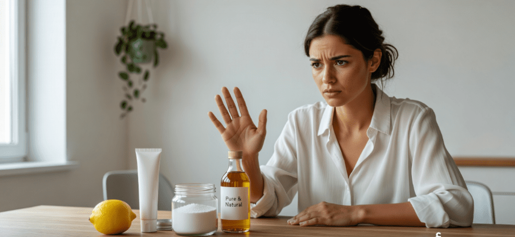 Read more about the article أشياء لا تضعيها على وجهك مهما قالوا