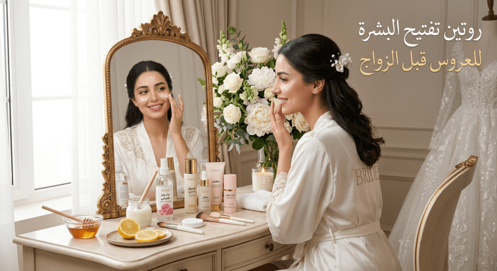 Read more about the article روتين تفتيح البشرة للعروس قبل الزواج