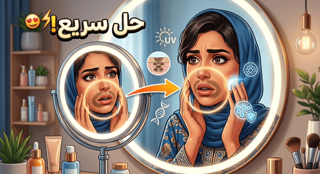 Read more about the article اسمرار حول الفم عند النساء: الأسباب والعلاج