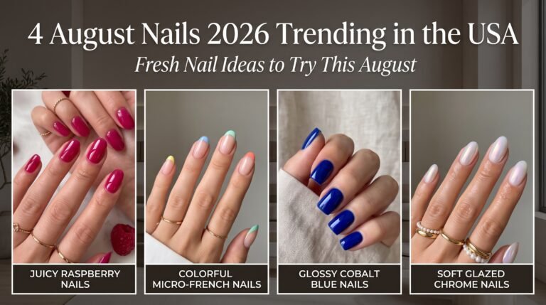 Read more about the article August Nails 2026: 4 Trending Nail Ideas to Try This Month 