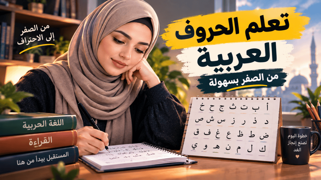 Read more about the article تعلم الحروف العربية من الصفر: طريقة سهلة لحفظ الحروف ونطقها learn-arabic-letters