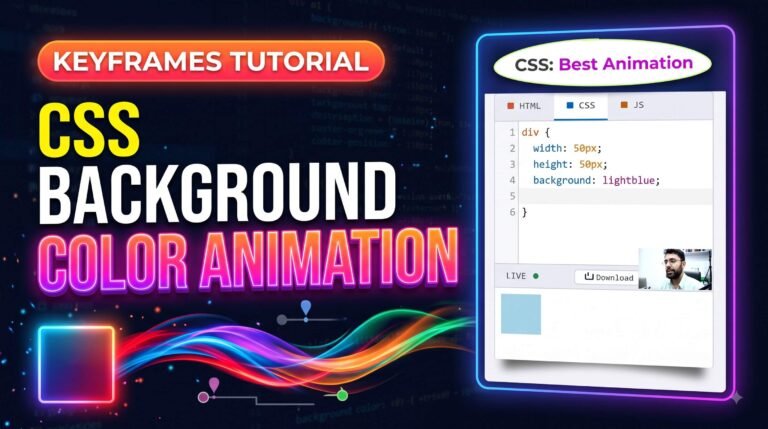 Read more about the article Best Background Color Animation Using Keyframes in CSS
